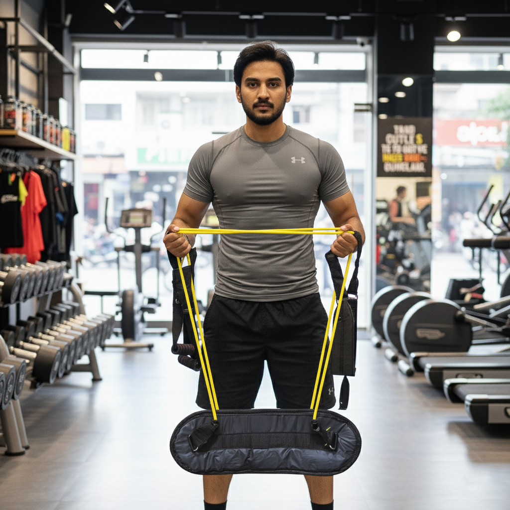 Home Gym Kit with Belt 145 kg