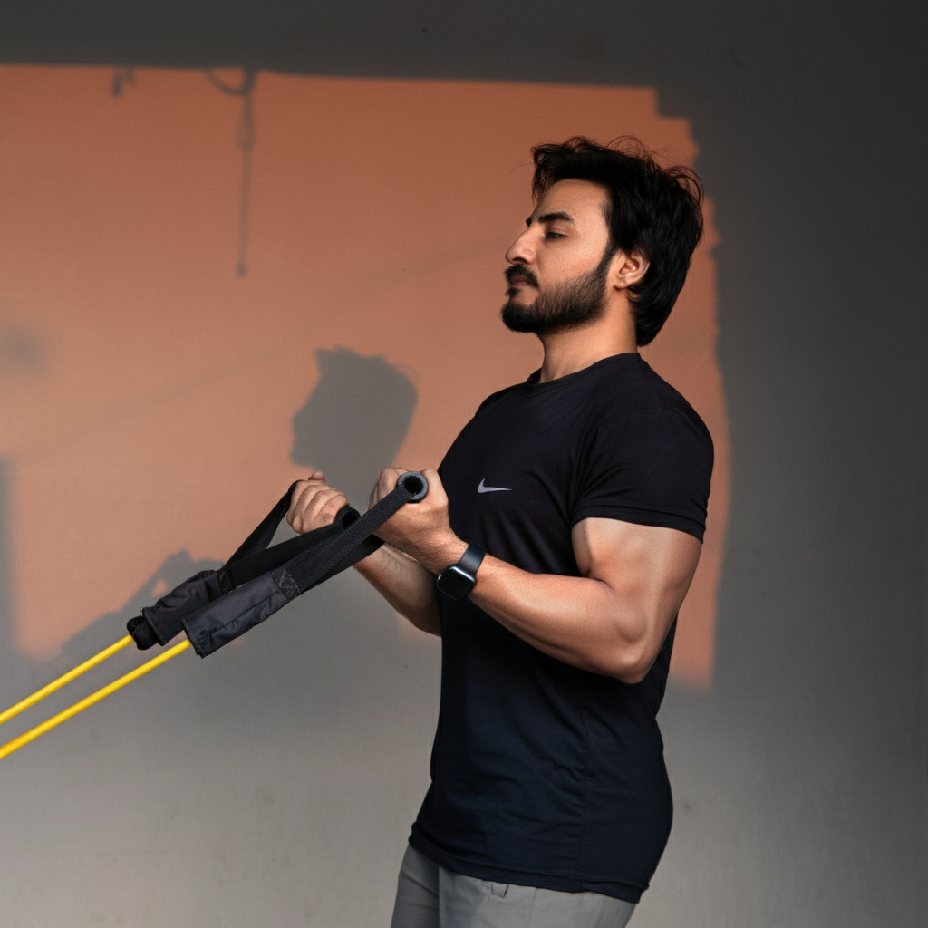 Home Gym Kit with Belt 145 kg